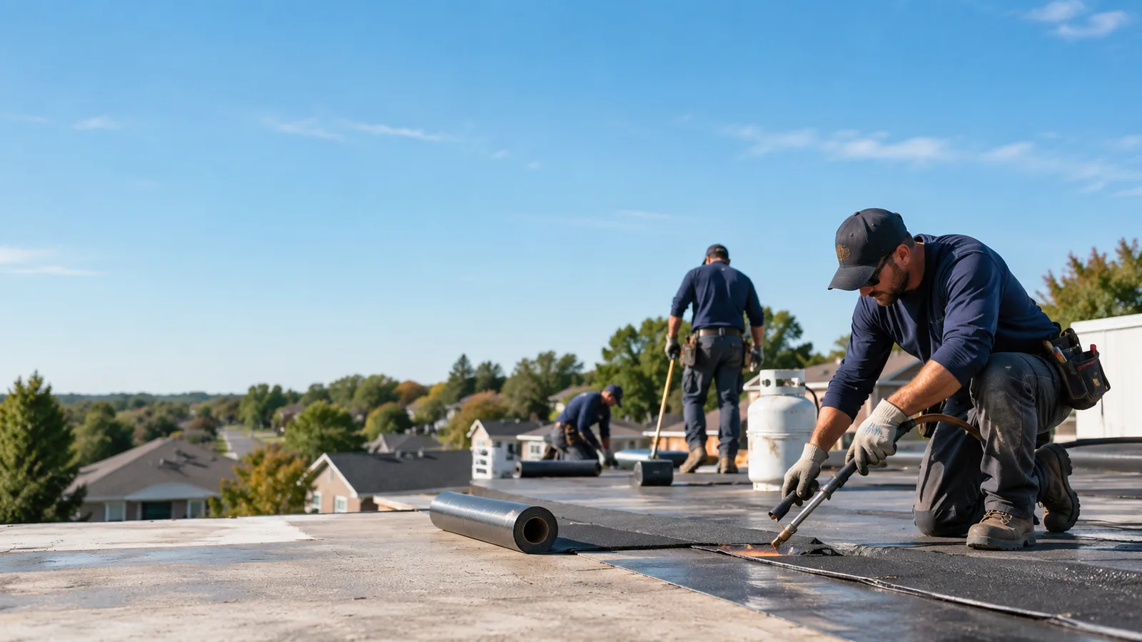 Flat Roof Leak Repair providers in Sublette, KS